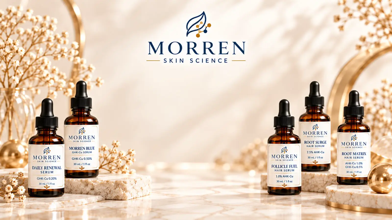 Morren Skin Science serum collection